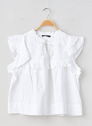 Top alb GINA TRICOT femeie