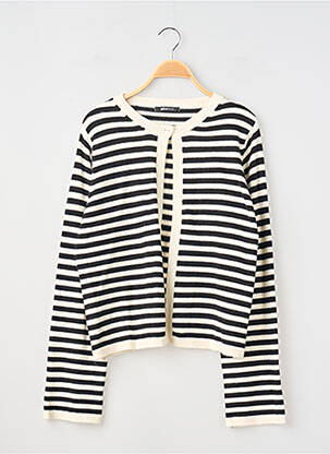 Vestă cu mâneci lungi negru GINA TRICOT femeie