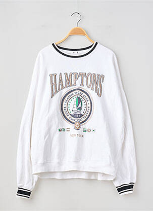 Hanorac alb GARAGE femeie