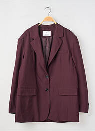 Sacou manșete cu nasturi violet STRADIVARIUS femme