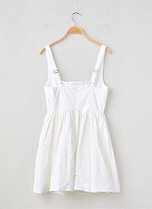 Rochie scurtă fără mâneci fără mâneci alb GINA TRICOT femeie