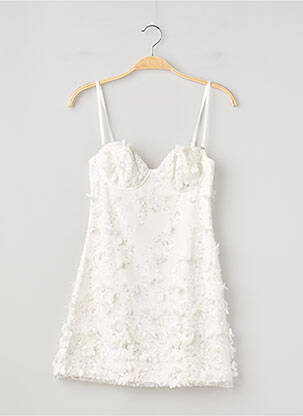 Rochie scurtă alb OH POLLY femeie