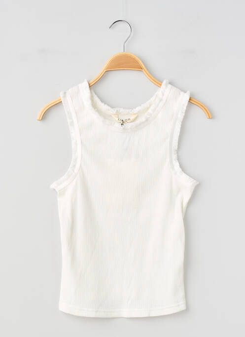 Top alb LOUNGE femeie