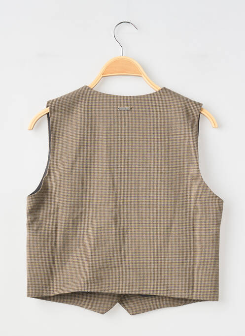 Vestă fără mâneci maro BROWNIE femeie