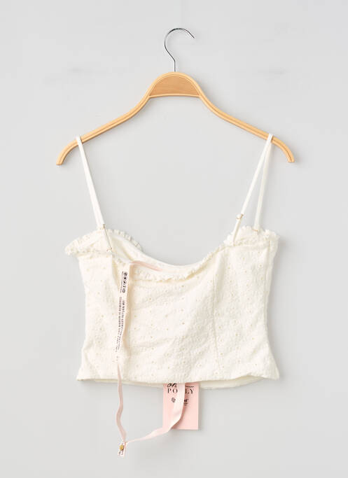 Top alb OH POLLY femeie