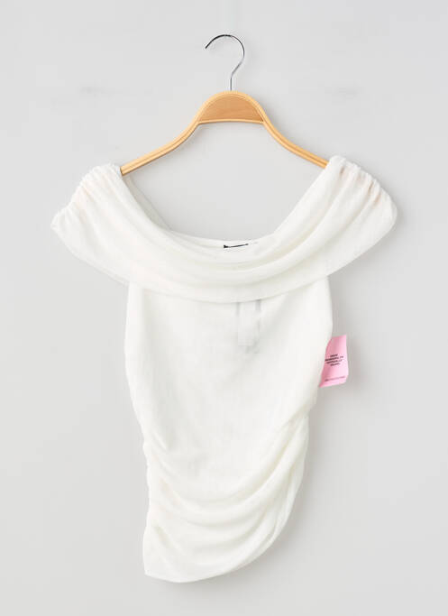 Top alb PRETTY LITTLE THING femeie