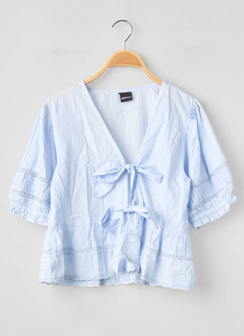 Top albastru GINA TRICOT femeie