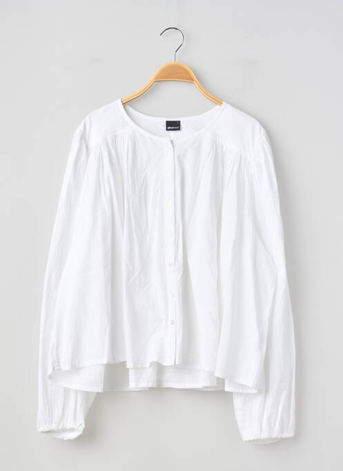 Cămașă alb GINA TRICOT femeie