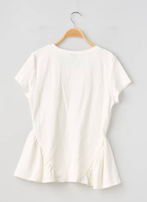 Tricou alb GINA TRICOT femeie