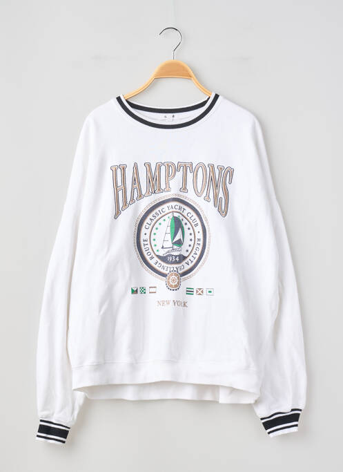 Hanorac alb GARAGE femeie