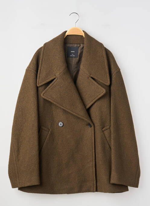 Palton scurt verde MANGO femeie