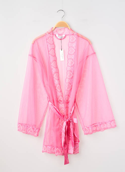 Halat de casă roz LOUNGE femeie