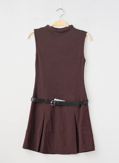 Rochie scurtă maro STRADIVARIUS femeie