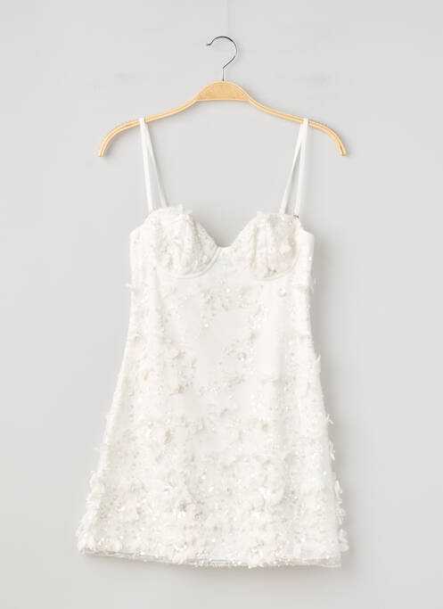 Rochie scurtă alb OH POLLY femeie