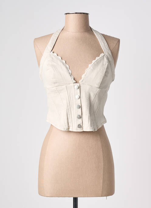 Top bej OH POLLY femeie