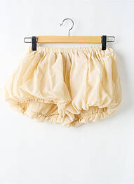 Șort talie elastică bej PRETTY LITTLE THING femme