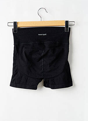 Pantalon de ciclism talie elastică negru OCEANS APART femeie