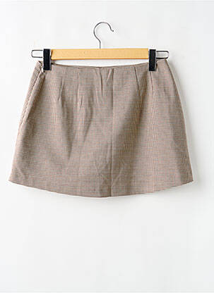 Fustă pantaloni scurți  bej STRADIVARIUS femeie