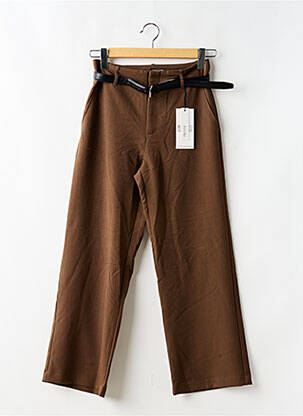 Pantalon drept maro STRADIVARIUS femeie