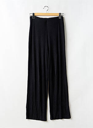 Pantalon drept talie elastică negru CAMAIEU femeie