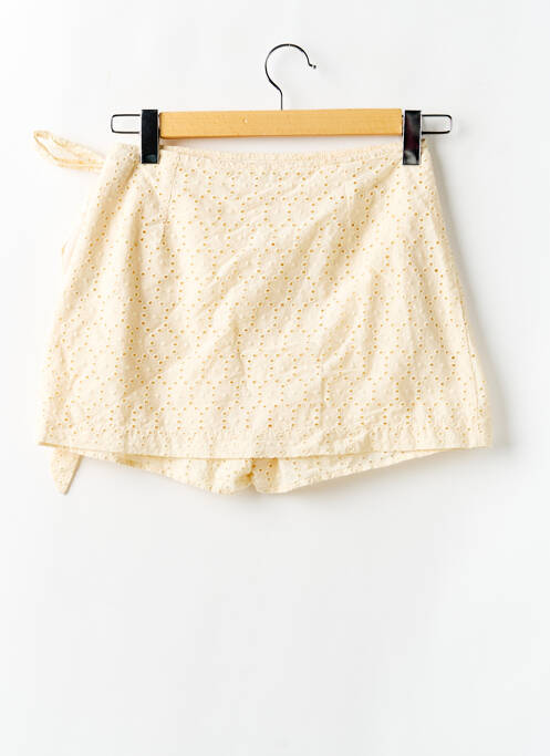 Fustă pantaloni scurți bej CAMAIEU femeie