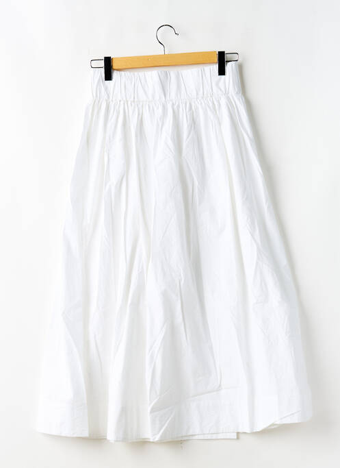 Fustă lungă alb GINA TRICOT femeie