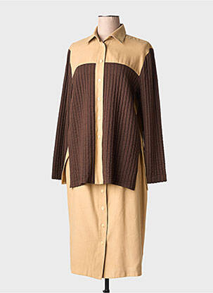 Set fustă bej CHARLES GUITARD femeie