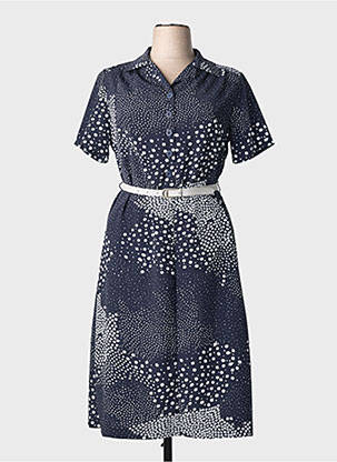 Rochie midi albastru GRIFFON femeie