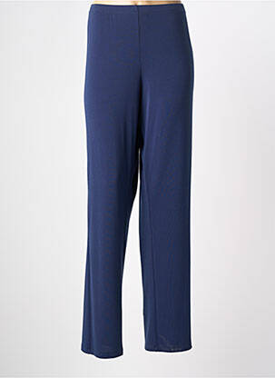 Pantalon drept albastru FRANCE RIVOIRE femeie