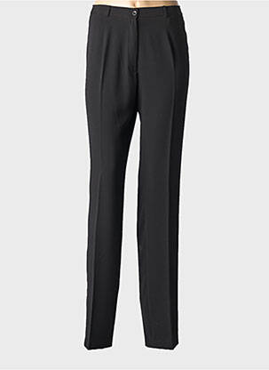 Pantalon slim talie elastică mărime normală negru COSTURA 40 femeie