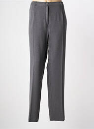 Pantalon drept elasticitate mărime normală gri FRANCE RIVOIRE femme