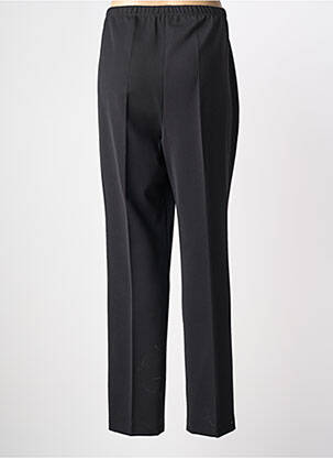 Pantalon slim talie elastică mărime normală negru FRANCE RIVOIRE femeie
