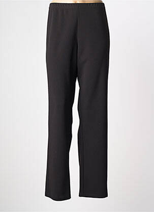 Pantalon drept elasticitate mărime normală negru FRANCE RIVOIRE femeie
