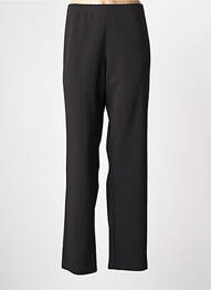 Pantalon drept elasticitate mărime normală negru FRANCE RIVOIRE femme
