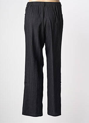 Pantalon drept închidere cu fermoar sub clapetă cu nasturi mărime normală negru GRIFFON femeie