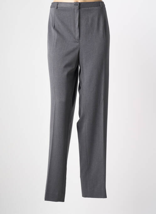 Pantalon drept gri FRANCE RIVOIRE femeie