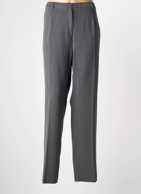 Pantalon drept gri FRANCE RIVOIRE femeie