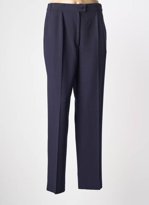 Pantalon drept albastru PL COUTURE femeie