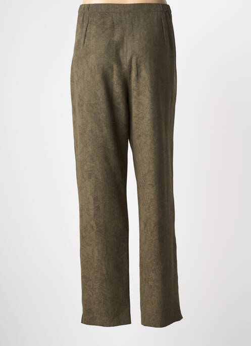 Pantalon drept verde FRANCE RIVOIRE femeie