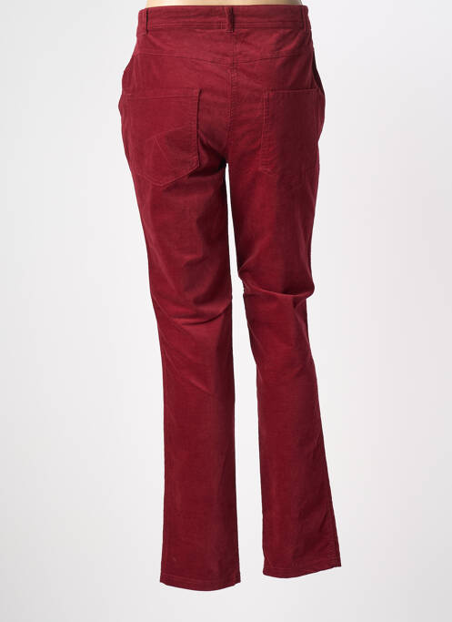 Pantalon drept roșu GRIFFON femeie