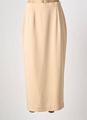 Fustă midi bej PL COUTURE femeie