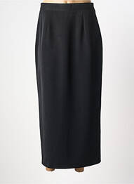 Fustă midi croială dreaptă negru PL COUTURE femme