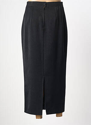 Fustă midi croială dreaptă negru PL COUTURE femeie
