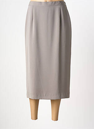 Fustă midi gri PL COUTURE femeie