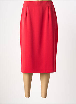 Fustă midi roșu PL COUTURE femeie