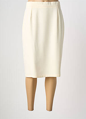 Fustă midi bej PL COUTURE femeie