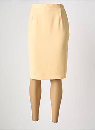 Fustă midi bej SARAH B femeie