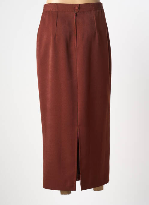 Fustă lungă maro PL COUTURE femeie