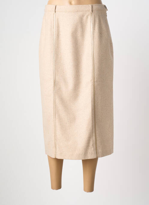 Fustă midi bej PAUSE CAFE femeie