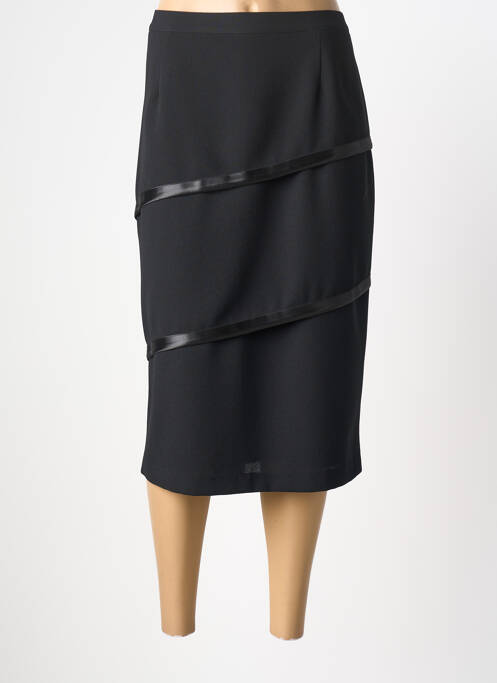 Fustă midi negru PL COUTURE femeie